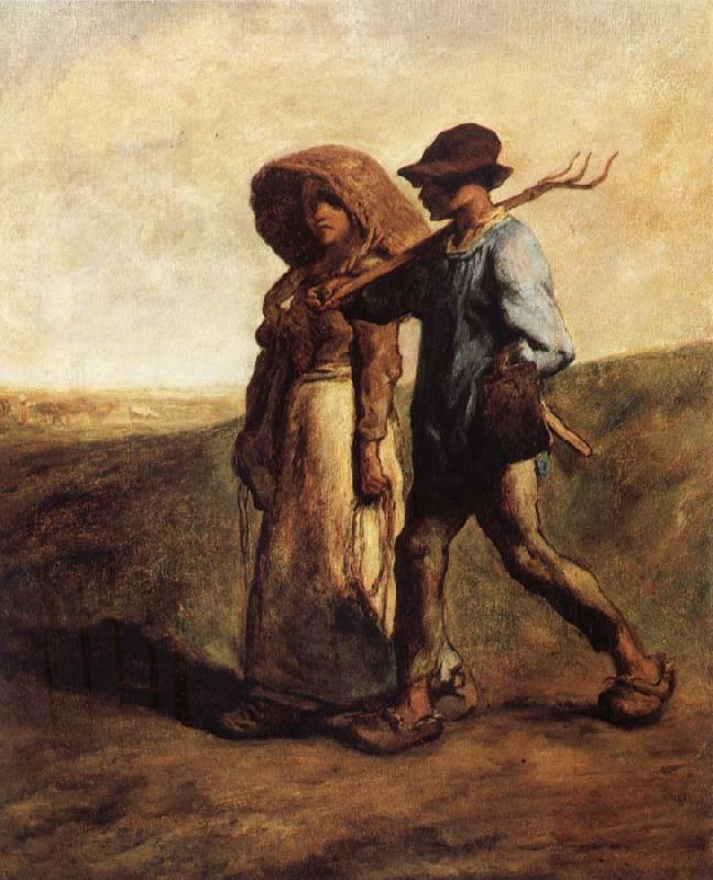 Jean Francois Millet People go to work